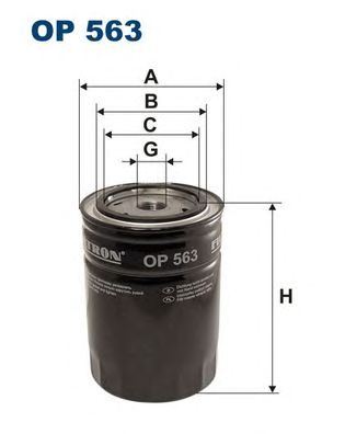 FILTRON op563 -  Масляный фильтр