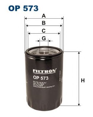 FILTRON op573 -  Масляный фильтр