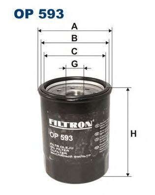 FILTRON op593 -  Масляный фильтр