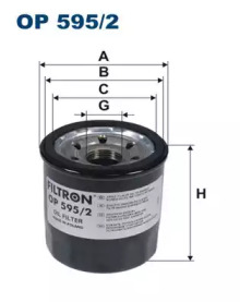 FILTRON op5952 -  Фильтр масляный двигателя