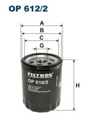 FILTRON op6162 -  Масляный фильтр