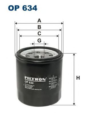 FILTRON op634 -  Масляный фильтр