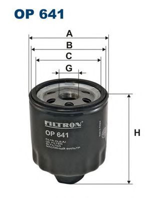 FILTRON op641 -  Масляный фильтр