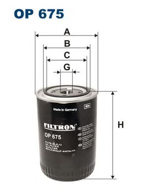 FILTRON op675 -  Масляный фильтр