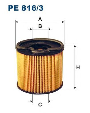 FILTRON pe8163 -  Топливный фильтр