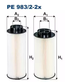 FILTRON pe98322x -  Топливный фильтр
