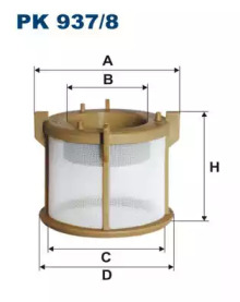 FILTRON pk9378 -  Топливный фильтр