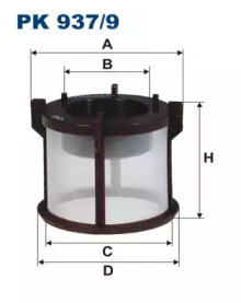 FILTRON pk9379 -  Фильтр топливный