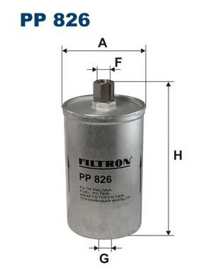 FILTRON pp826 -  Топливный фильтр