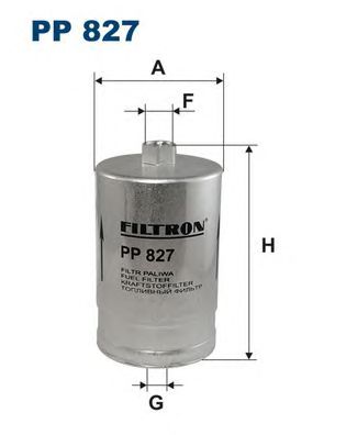 FILTRON pp827 -  Топливный фильтр