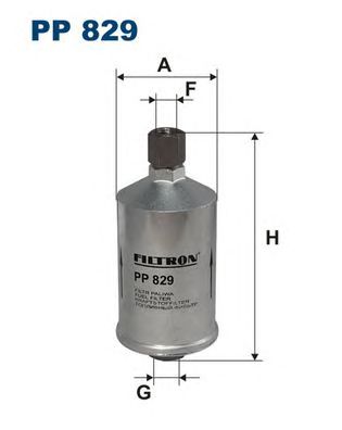 FILTRON pp829 -  Топливный фильтр
