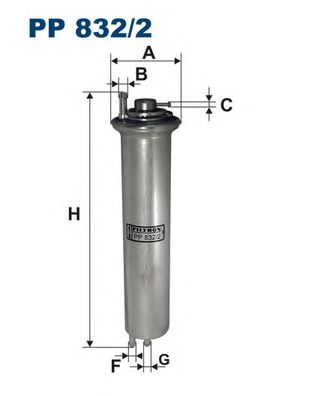 FILTRON pp8322 -  Топливный фильтр