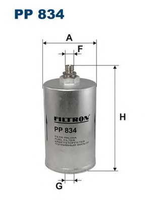 FILTRON pp834 -  Топливный фильтр