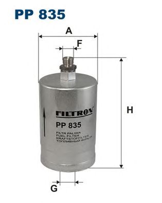 FILTRON pp835 -  Топливный фильтр