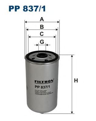 FILTRON pp8371 -  Топливный фильтр
