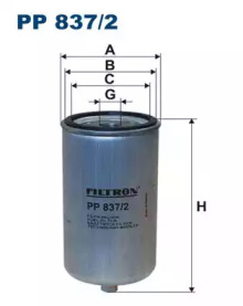 FILTRON pp8372 -  Топливный фильтр