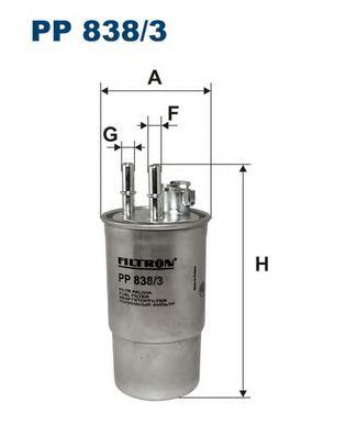 FILTRON pp8383 -  Топливный фильтр