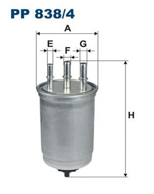 FILTRON pp8384 -  Топливный фильтр
