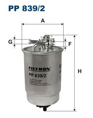 FILTRON pp8392 -  Топливный фильтр
