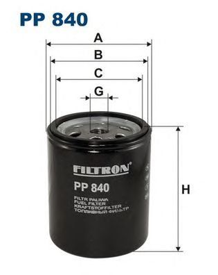 FILTRON pp840 -  Топливный фильтр