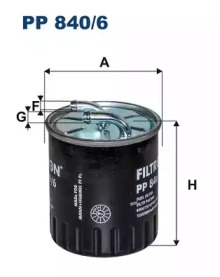 FILTRON pp8406 -  Фильтр топливный