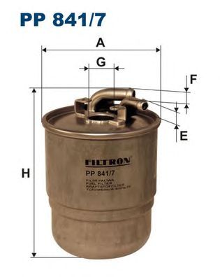 FILTRON pp8417 -  Топливный фильтр