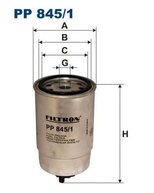 FILTRON pp8451 -  Топливный фильтр