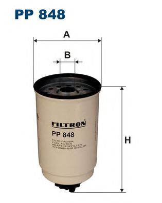 FILTRON pp848 -  Топливный фильтр