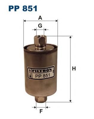 FILTRON pp851 -  Топливный фильтр