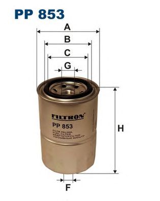 FILTRON pp853 -  Топливный фильтр