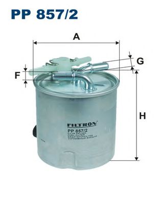 FILTRON pp8572 -  Топливный фильтр