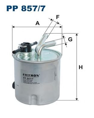 FILTRON pp8577 -  Топливный фильтр