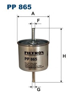 FILTRON pp865 -  Топливный фильтр