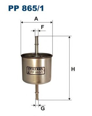 FILTRON pp8651 -  Топливный фильтр