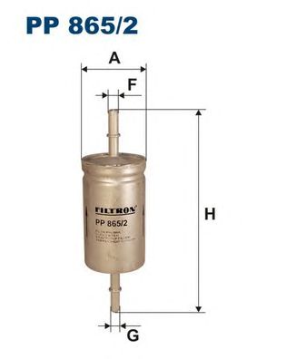 FILTRON pp8652 -  Топливный фильтр