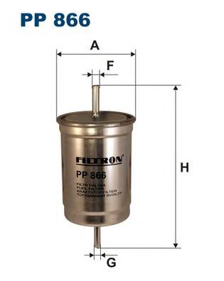 FILTRON pp866 -  Топливный фильтр