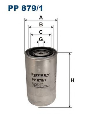 FILTRON pp8791 -  Топливный фильтр