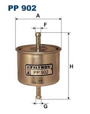 FILTRON pp902 -  Топливный фильтр
