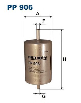 FILTRON pp906 -  Топливный фильтр