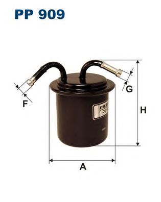 FILTRON pp909 -  Топливный фильтр