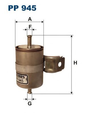 FILTRON pp945 -  Топливный фильтр