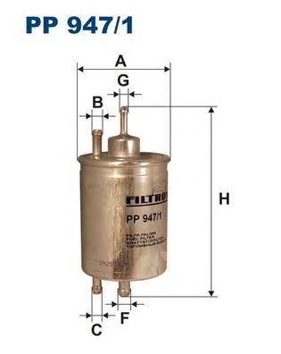 FILTRON pp9471 -  Топливный фильтр