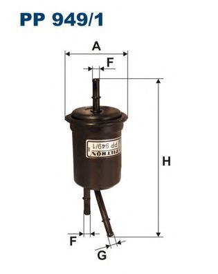FILTRON pp9491 -  Топливный фильтр
