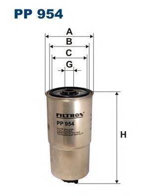 FILTRON pp954 -  Топливный фильтр