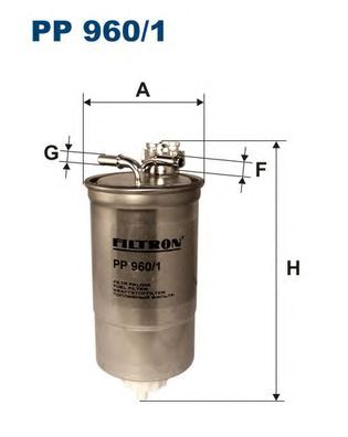 FILTRON pp9601 -  Топливный фильтр
