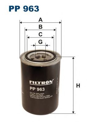 FILTRON pp963 -  Топливный фильтр