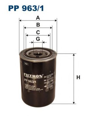 FILTRON pp9631 -  Топливный фильтр