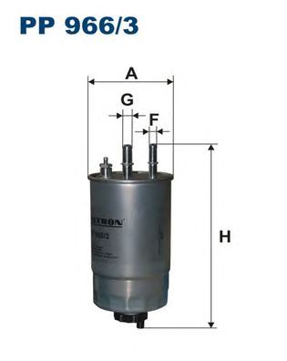 FILTRON pp9663 -  Топливный фильтр