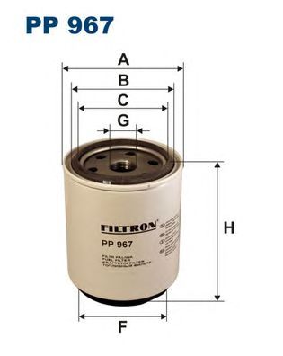FILTRON pp967 -  Топливный фильтр