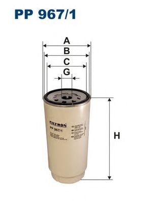 FILTRON pp9671 -  Топливный фильтр